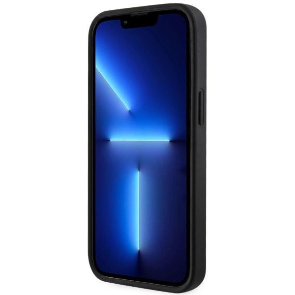 Etui Guess GUHMP14SHGCFSEK iPhone 14 6.1" czarny/black hardcase GCube Stripes MagSafe Case