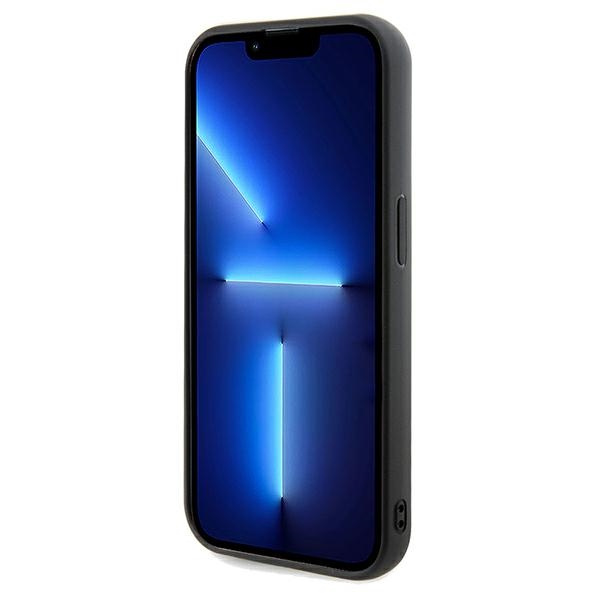 Etui Guess GUHCP13LPMSDGSK iPhone 13 Pro / 13 6.1" czarny/black hardcase Disco Metal Script Case