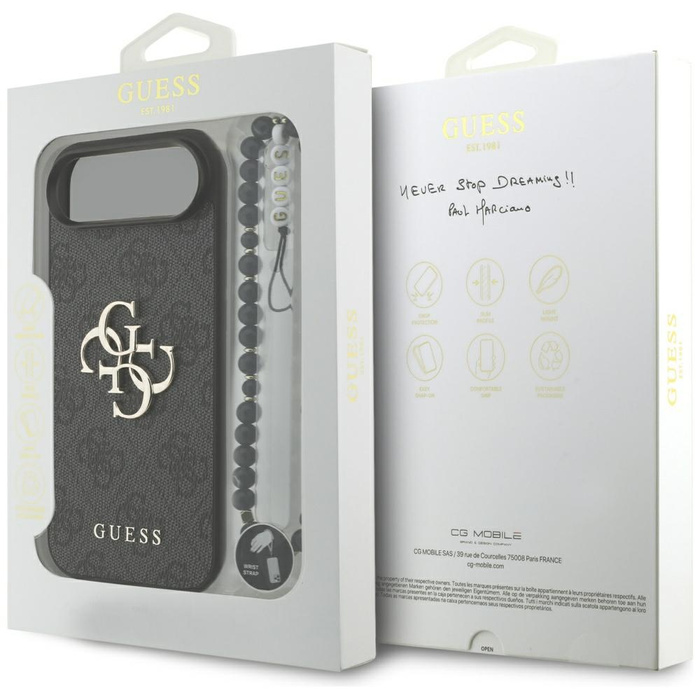 Etui Guess 4G Strap 4G Classic Logo do   iPhone Air czarny