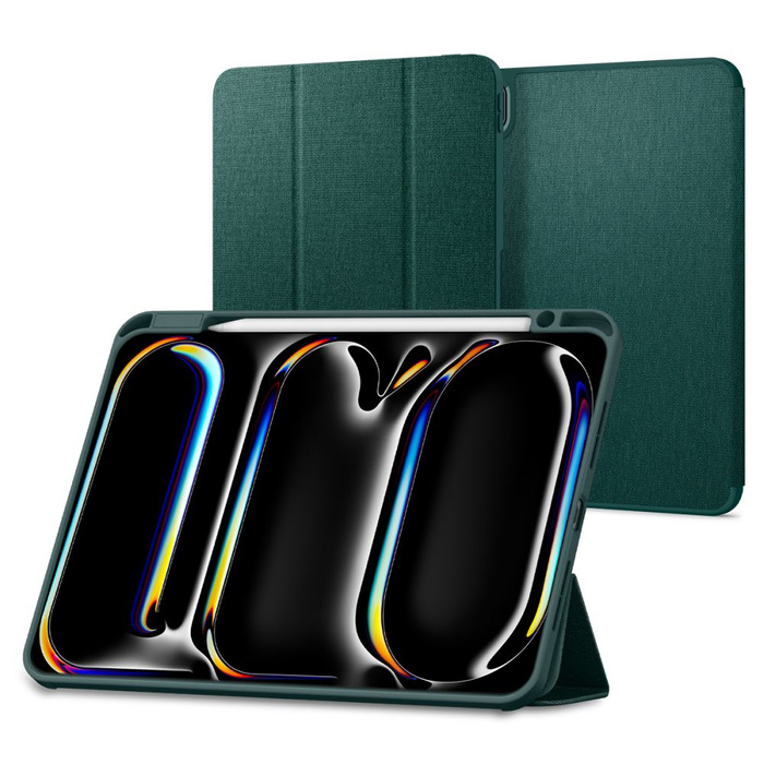 ETUI SPIGEN URBAN FIT IPAD PRO 11 5 / 2024 MIDNIGHT GREEN