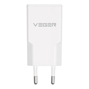 Ładowarka sieciowa do telefonu VEGER USB A + USB C QC PD 30W 30W1A1C biała