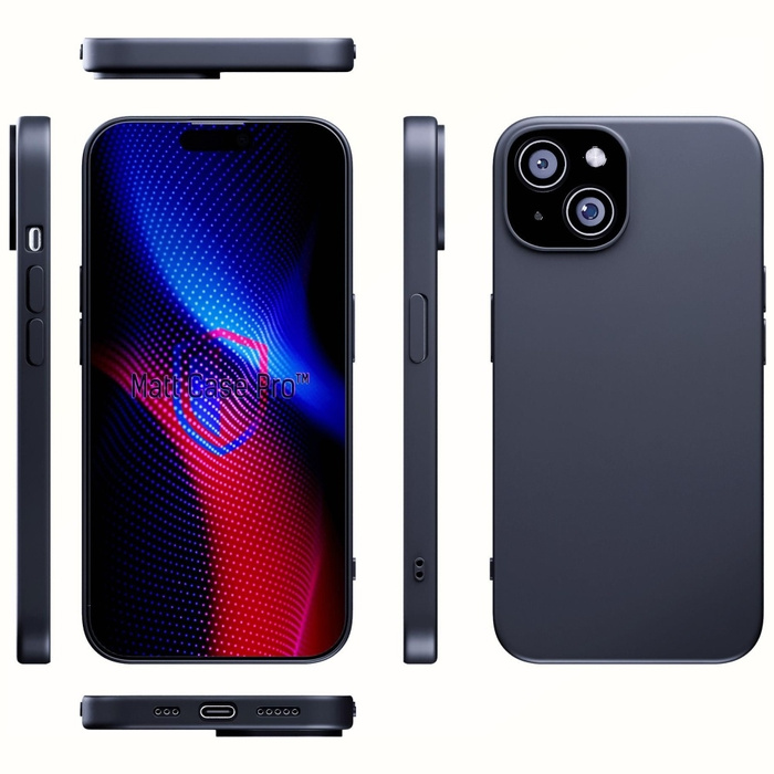 Etui 3MK Matt Case Pro do iPhone 15
