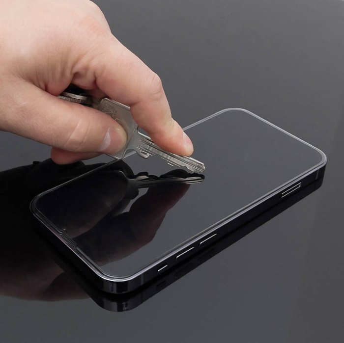 Szkło prywatyzujące z filtrem Anti Spy do iPhone 15 Wozinsky Privacy Glass - czarne