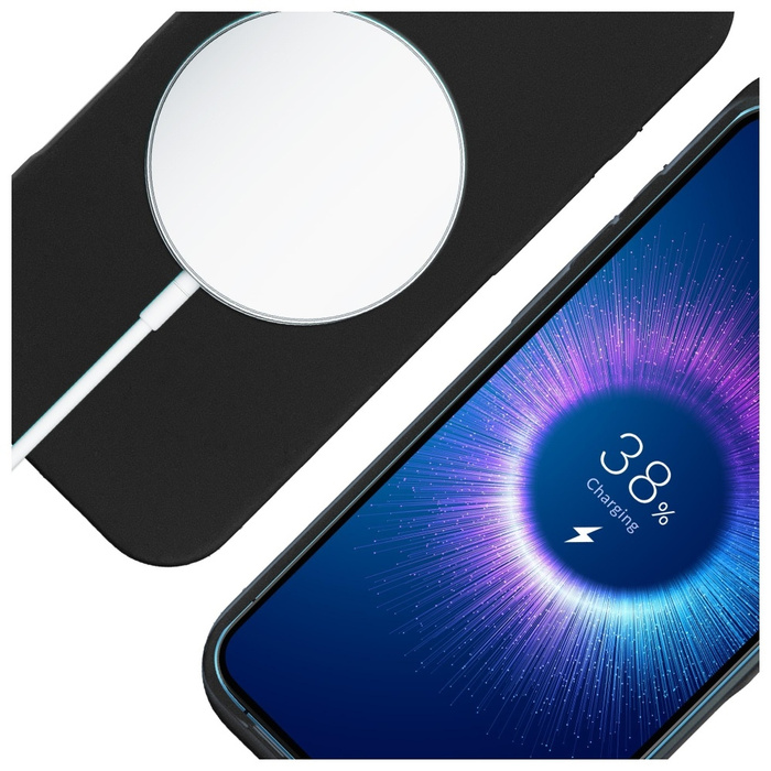 Etui 3MK iPhone 17 Hardy MagSilicone grafitowy