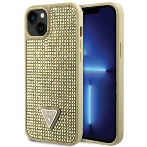 Etui Guess GUHCP14SHDGTPD iPhone 14 6.1" złoty/gold hardcase Rhinestone Triangle Case