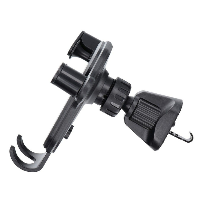 Uchwyt na telefon do samochodu grawitacyjny Blue Star Triangular do kratki czarny 