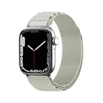 Pasek ze stalową sprzączką Alpine do Apple Watch 38 / 40 / 41mm - srebrny