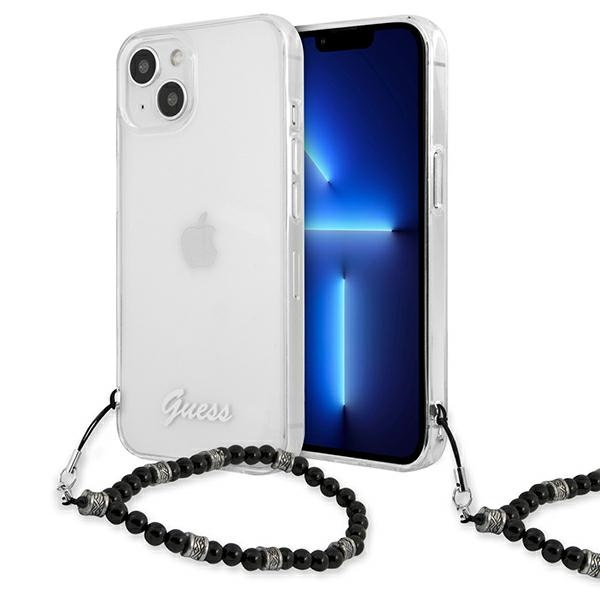 Etui GUESS Apple iPhone 13 Black Pearl Bezbarwny Hardcase