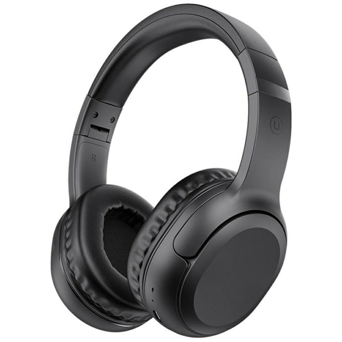USAMS Słuchawki Bluetooth 5.3 nauszne Yun Series czarny/black TDLYEJYX01 (USAMS-YG23)