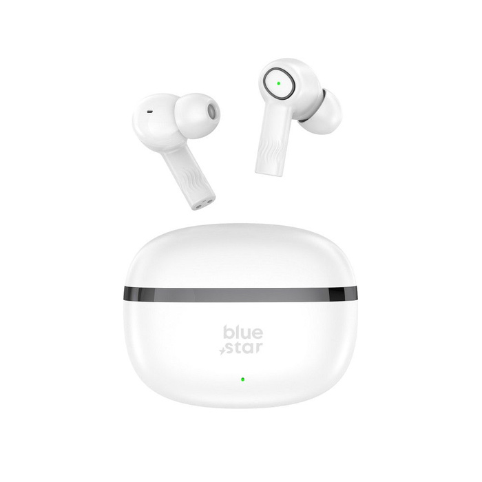Słuchawki bezprzewodowe douszne Blue Star AC20C TWS ENC białe