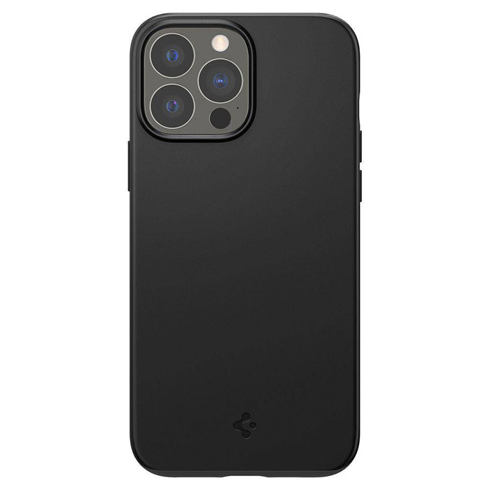 Etui Spigen iPhone 13 Pro Thin Fit Black Case + Szkło Hartowane Full Cover Spigen