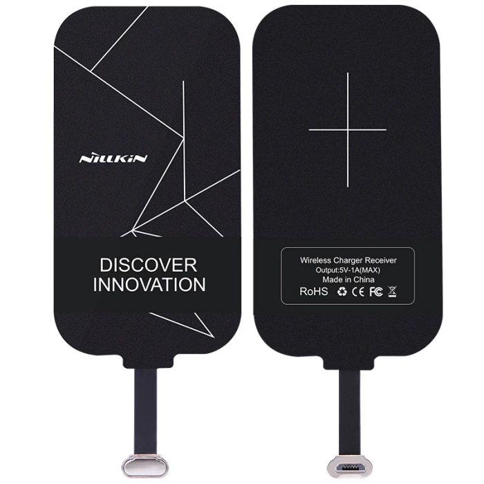 Adapter USB-C do ładowania indukcyjnego Nillkin Magic Tags (czarny)