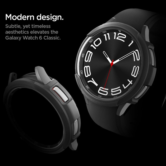 Etui Spigen Liquid Air Samsung Galaxy Watch 6 Classic (47 MM) Matte Black Case