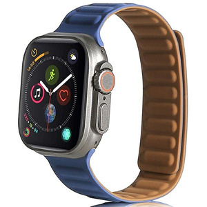 Beline pasek Apple Watch Magnetic42/44/45/49mm niebieski /blue