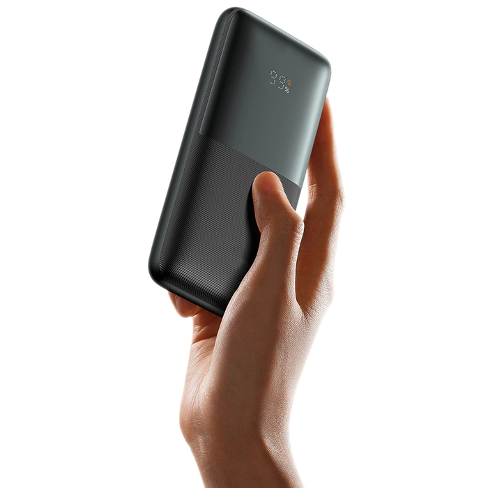 Powerbank Baseus Bipow Pro 10000mAh 20W fioletowy z kablem USB Typu A - USB Typu C 3A 0.3m (PPBD040205)