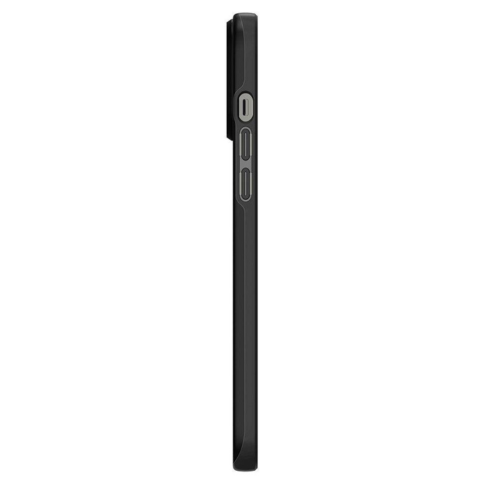 Etui Spigen IPhone 13 Pro Thin Fit Black Case + Szkło Hartowane SPIGEN Glas.Tr Slim