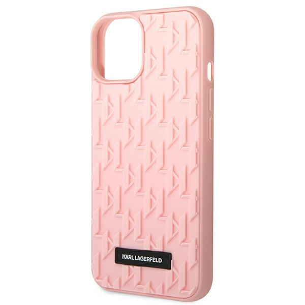 Etui KARL LAGERFELD Apple iPhone 14 Plus 3D Monogram Różowy Hardcase