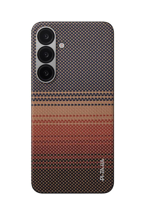 Pitaka Tactile Woven Case, Sunset - Samsung Galaxy S25