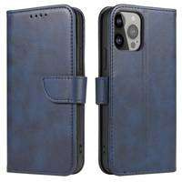 Etui Magnet Case etui do Samsung Galaxy A54 5G pokrowiec z klapką portfel podstawka niebieskie Case