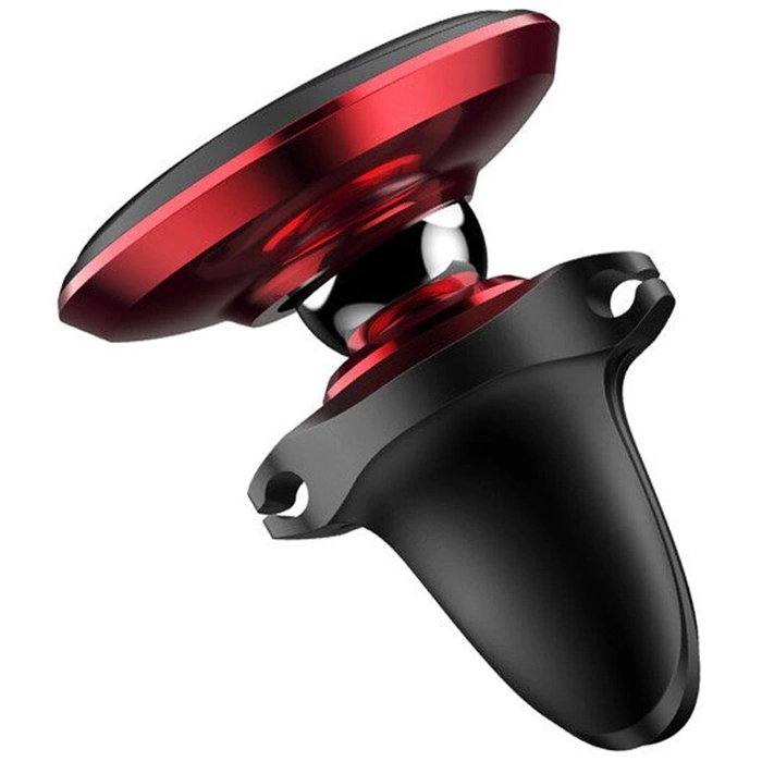 [PO ZWROCIE] Uchwyt magnetyczny do samochodu na kratkę wentylacyjną Baseus (Overseas Edition) - czerwony