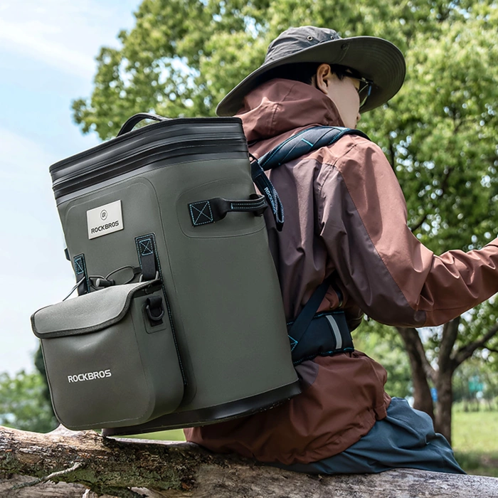 Plecak termiczny Rockbros z izolacją 20l - zielony