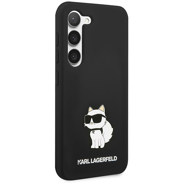 Etui Karl Lagerfeld KLHCS24MSNCHBCK S24+ S926 hardcase czarny/black Silicone Choupette Case