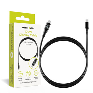 Mobile Origin 100W Display Cable USB-C to USB-C 1,5m CB2