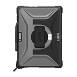 Etui UAG Plasma-  obudowa ochronna z wbudowaną podstawką oraz paskiem na dłoń i ramię do Surface Pro 9 (ice) Case