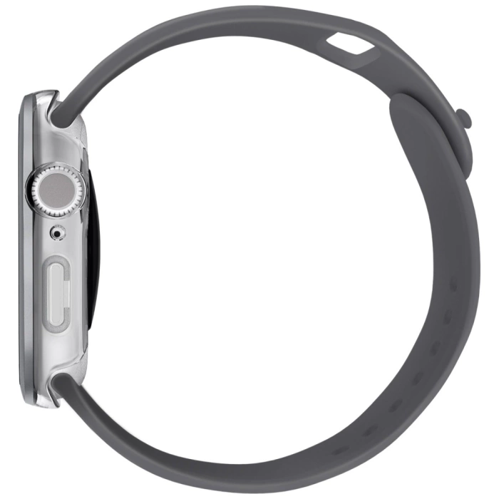 Etui Szkło Hartowane UNIQ Voute do Apple Watch Series 10 42mm srebrny