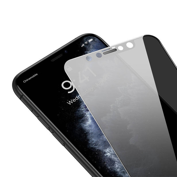 Szkło hartowane z filtrem prywatyzującym 0.3mm Baseus do iPhone XS Max/11 Pro Max