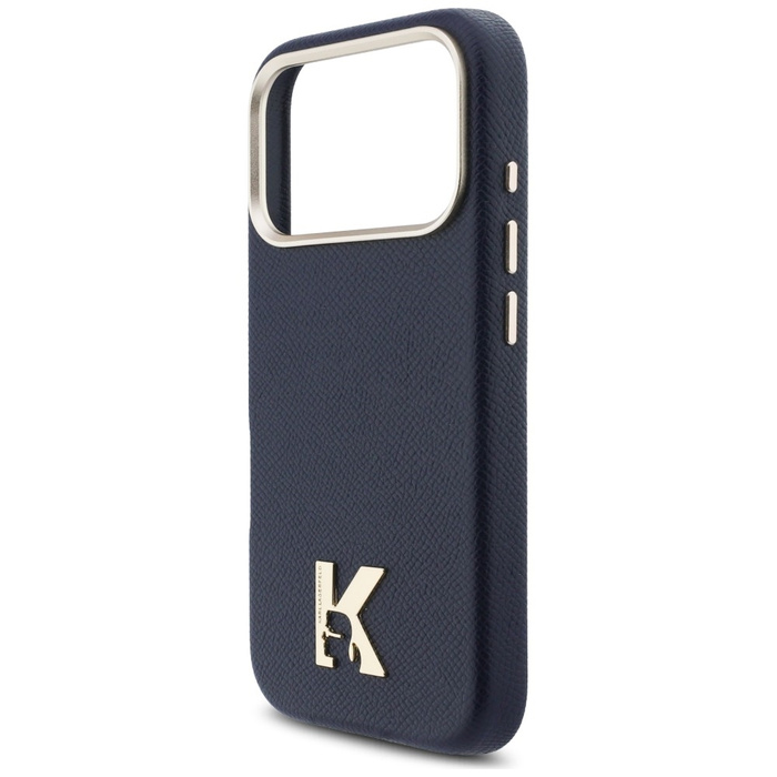 Etui Karl Lagerfeld Karl Head Logo       MagSafe do iPhone 17 Pro niebieski