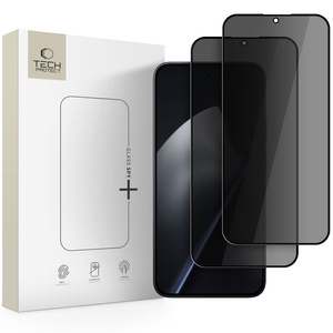 SZKŁO PRYWATYZUJĄCE TECH-PROTECT GLASS SPY+ 2-PACK XIAOMI 15T / 15T PRO PRIVACY