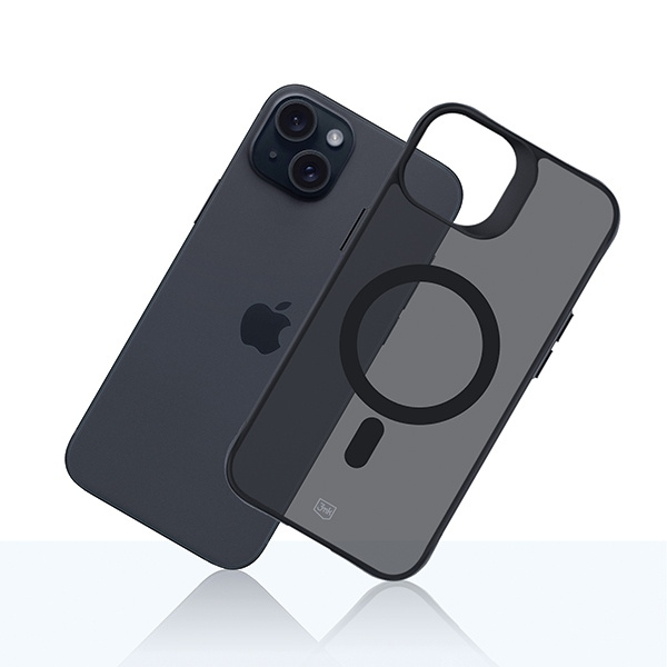 Etui 3MK Smoke MagCase iPhone 15 Plus 6.7"