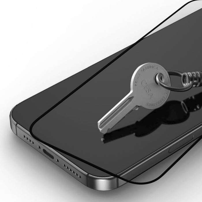 SZKŁO HARTOWANE TECH-PROTECT GLASS FIT+ 2-PACK IPHONE 13 / 13 PRO / 14 / 16E BLACK