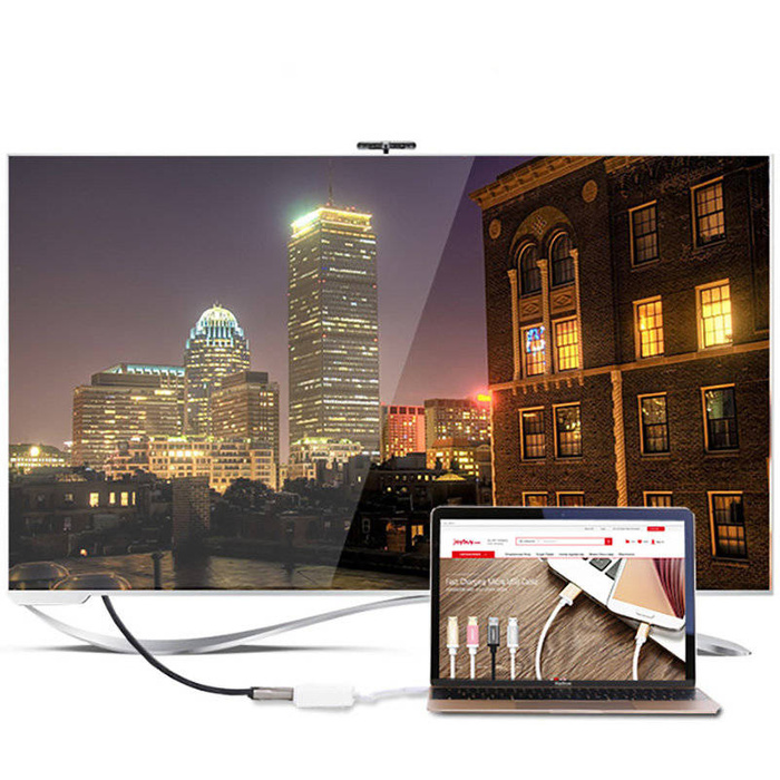 Ugreen przejściówka adapter USB Typ C (męski) - HDMI (żeński) biały (40273)