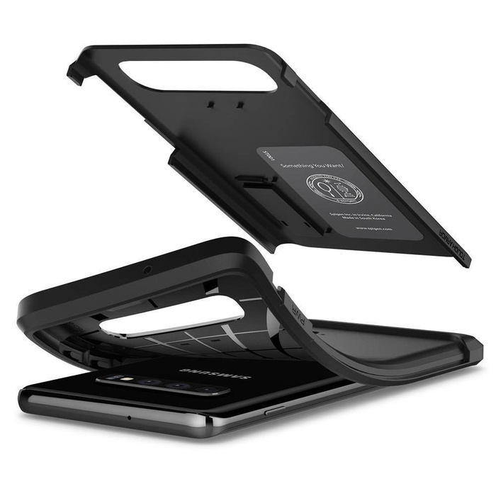 Etui SPIGEN Samsung Galaxy S10+ Plus Tough Armor Black Czarne Case