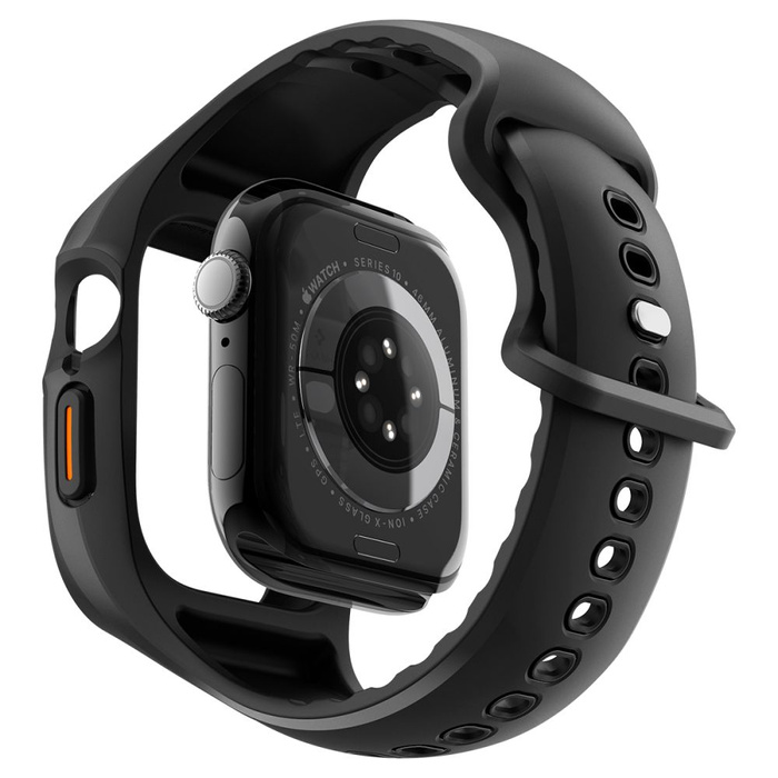 PASEK SPIGEN APPLE WATCH 10 (46 MM) LIQUID AIR PRO MATOWY CZARNY