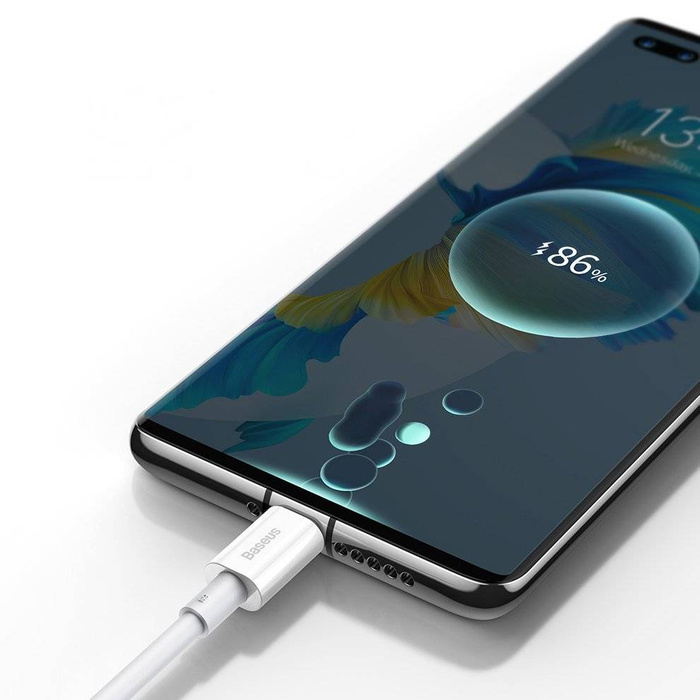 [PO ZWROCIE] Basenu Superior kabel USB - USB Typ C 66 W 6A 2 m Biały (CATYS-A02)