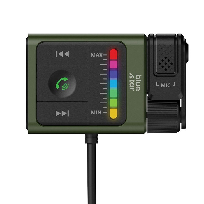 Transmiter samochodowy bluetooth Blue Star Equalizer BT64 czarny