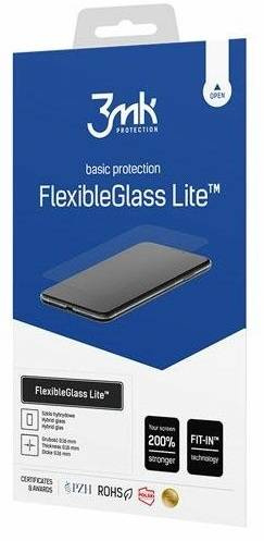 Spigen A53 5G Liquid Air ETUI Matte Black + Szkło 3MK Flexible Glass Lite