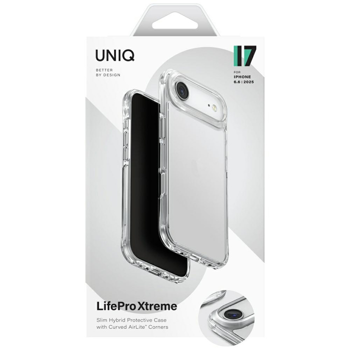Etui UNIQ Lifepro Xtreme do iPhone 17    Air przezroczysty