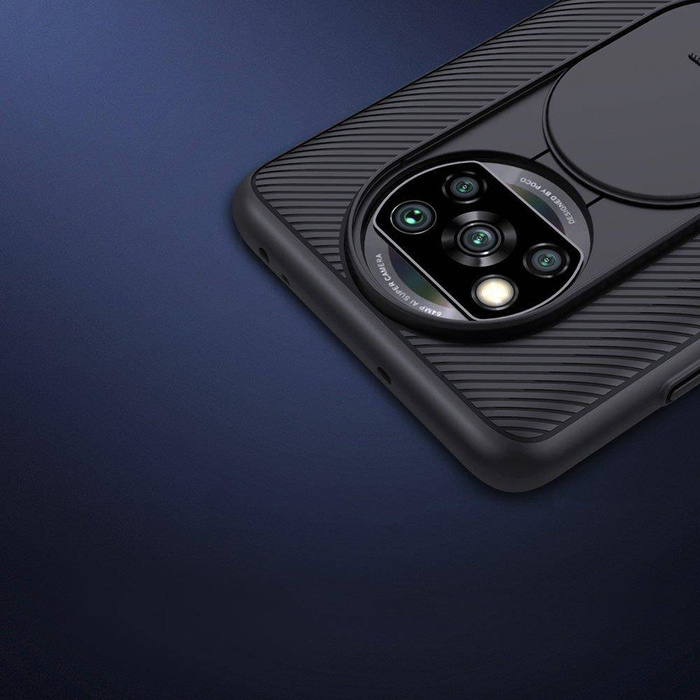 Etui Nillkin CamShield Xiaomi Poco X3 NFC Czarne