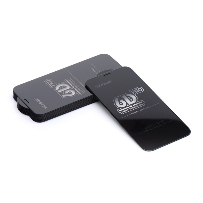 Szkło Hartowane 6D Pro Veason Glass (SET 10in1) - do Iphone 17 czarny