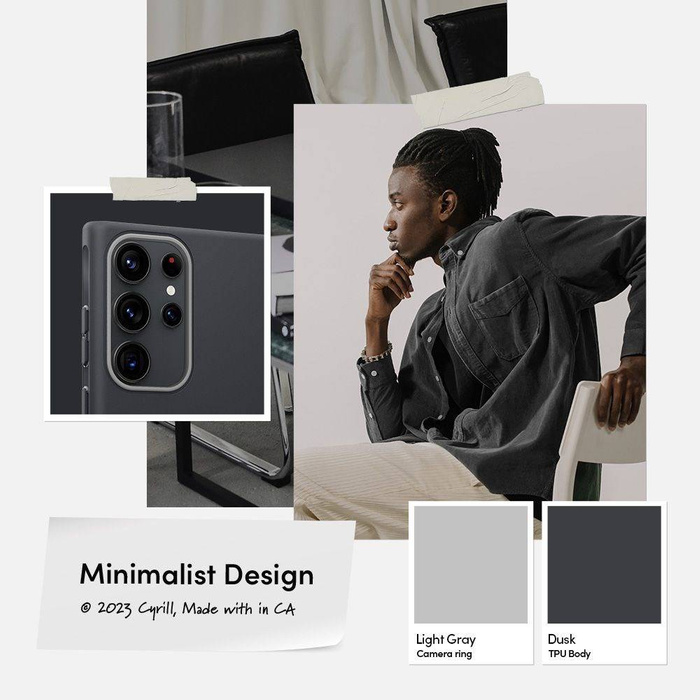 Etui Spigen Cyrill Ultra Color Galaxy S23 Ultra Dusk Case