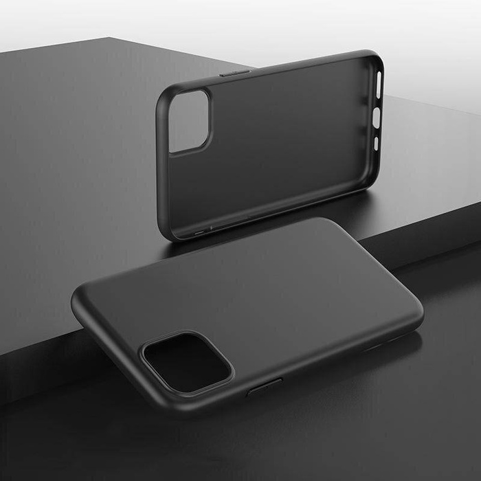 Etui Żelowe elastyczne etui pokrowiec do iPhone 15 Plus Soft Case - czarny Case