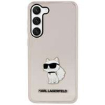 Etui Karl Lagerfeld KLHCS23MHNCHTCP S23 Plus S916 różowy/pink hardcase Ikonik Choupette Case