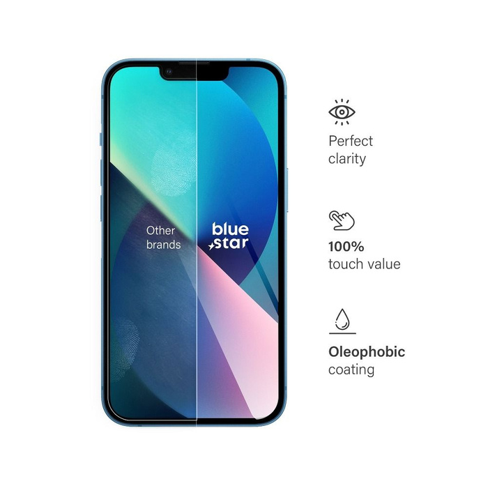 Szkło hartowane Blue Star - do iPhone 13/13 Pro/14 