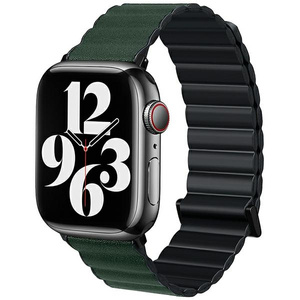 Beline pasek Apple Watch Magnetic Pro38/40/41mm czarno/zielony  black/green box