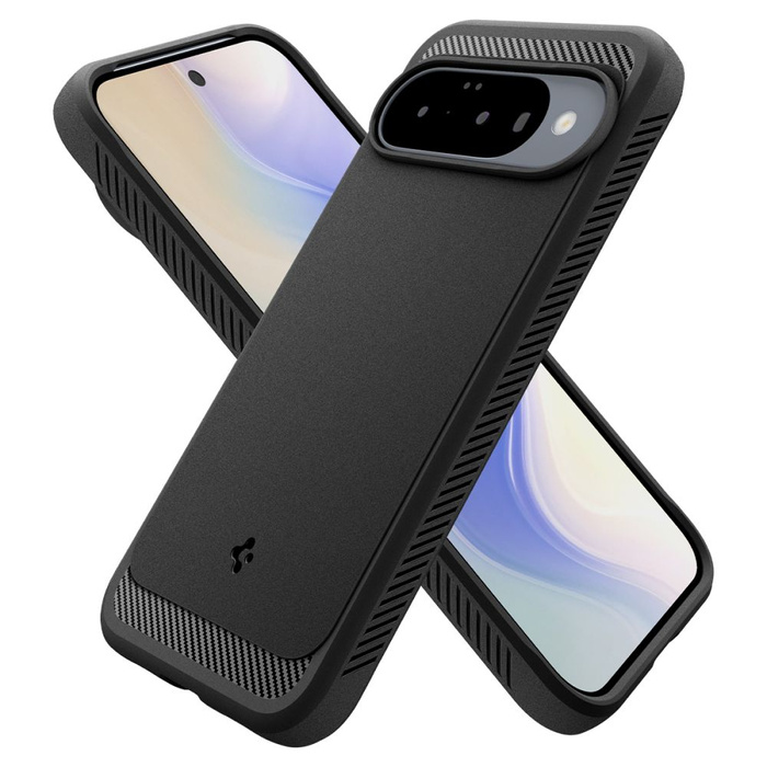 ETUI SPIGEN GOOGLE PIXEL 10 / 10 PRO RUGGED ARMOR MAG MAGSAFE MATTE BLACK