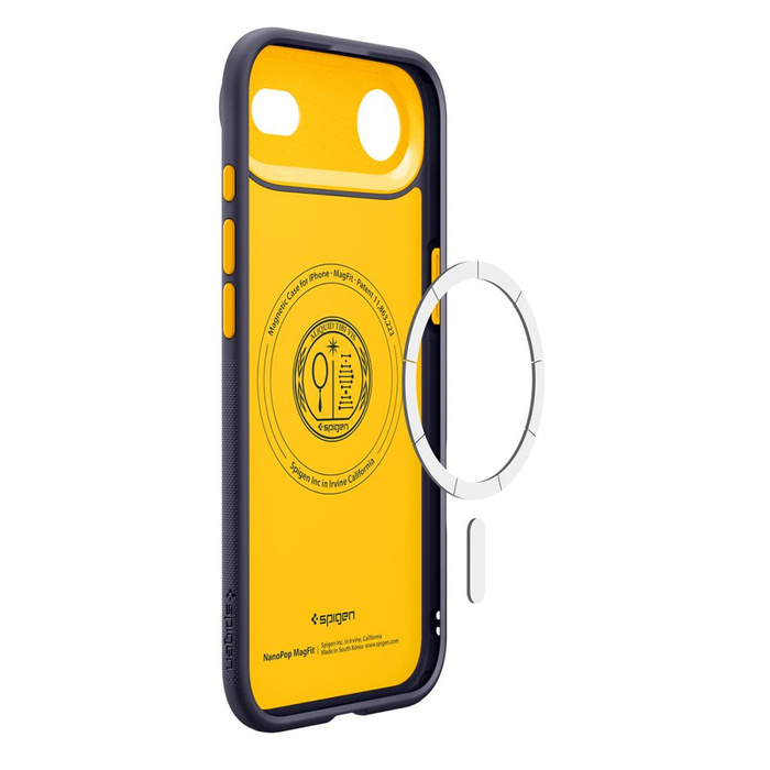 ETUI SPIGEN IPHONE 17 AIR NANO POP MAG MAGSAFE BLUEBERRY NAVY